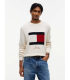 Sweat col rond tommy menswear z00ivory