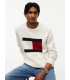 Sweat col rond tommy menswear z00ivory
