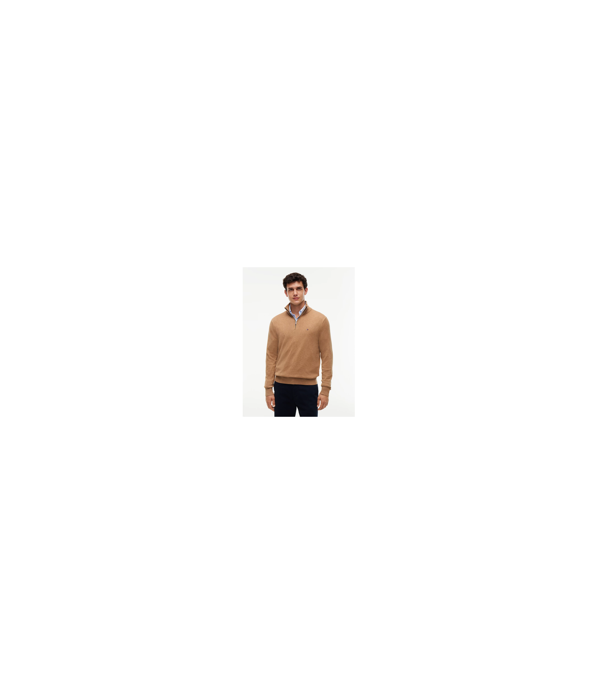 Pull col zippe tommy menswear a1lsafari