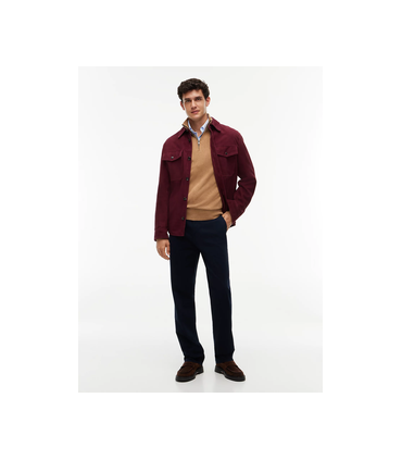 Pull col zippe tommy menswear a1lsafari