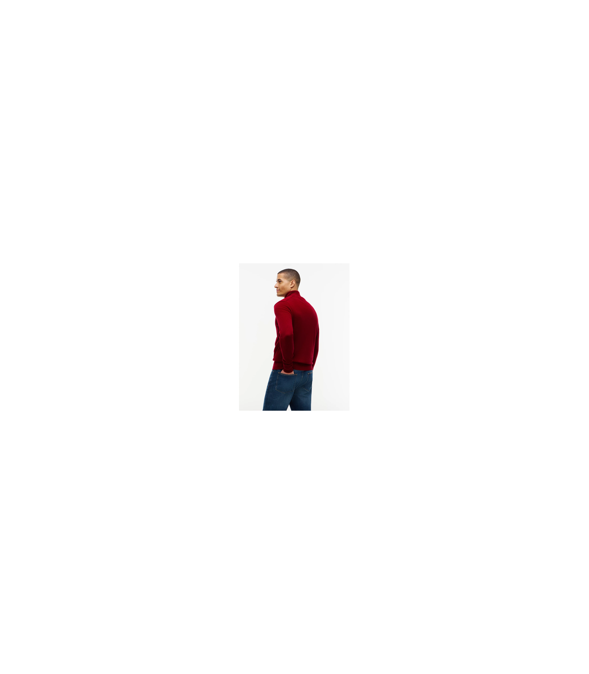 Pull col zippe tommy menswear xitred