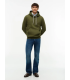 Sweat capuche tommy menswear mt1green