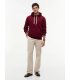 Sweat capuche tommy menswear vlpburgundy