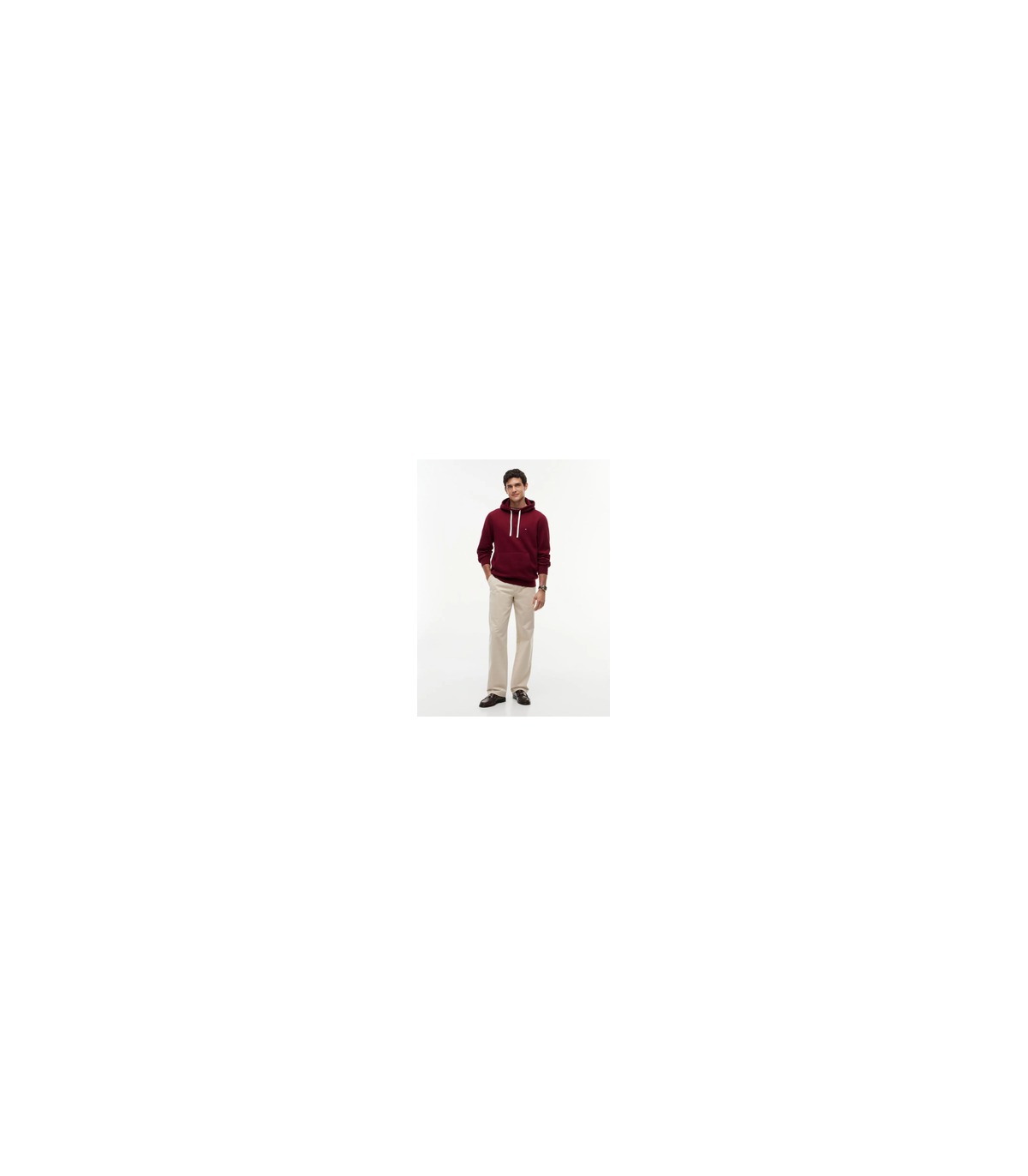 Sweat capuche tommy menswear vlpburgundy