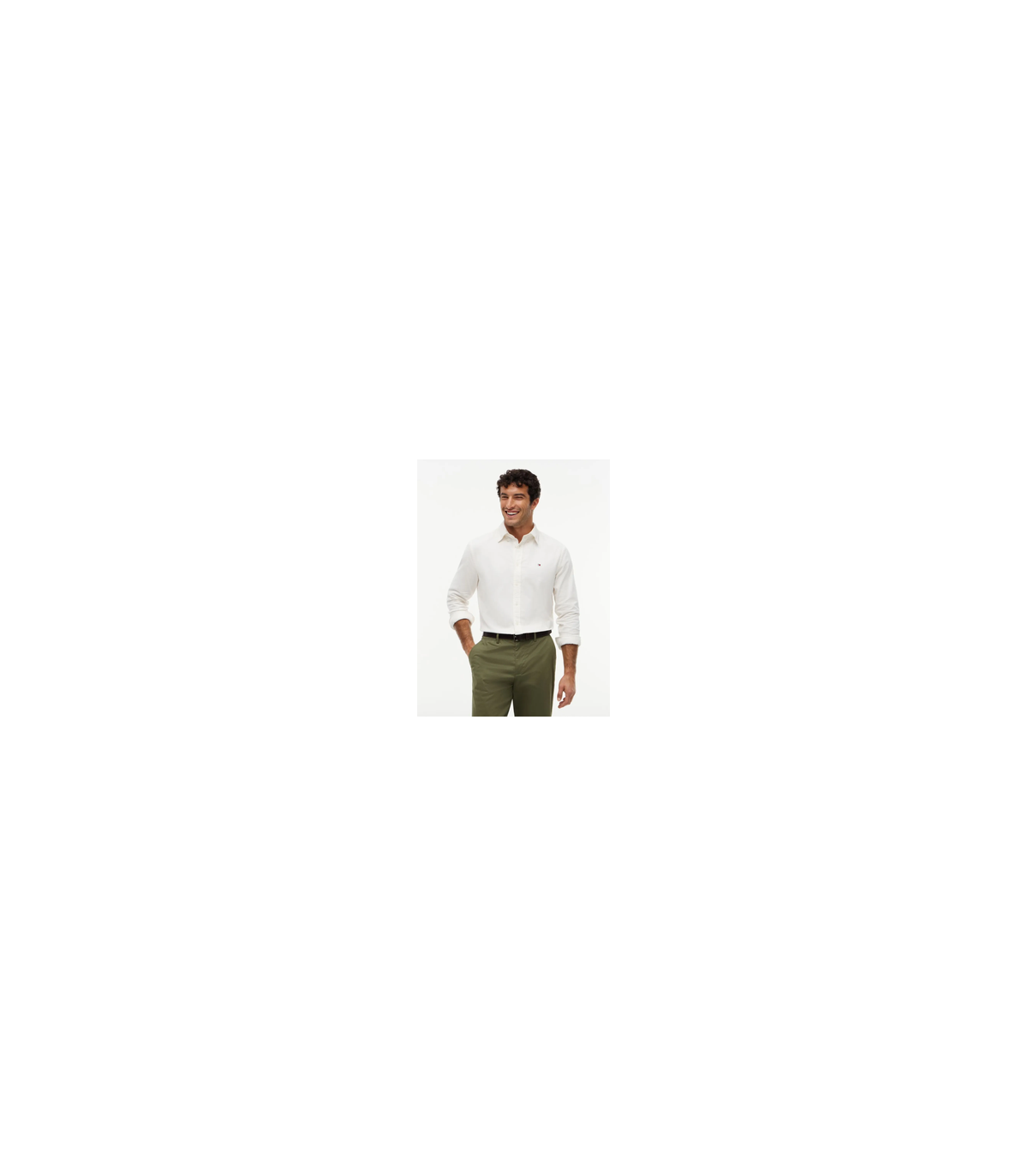 Chemise ml tommy menswear ya8ivory