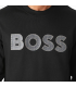 Sweat col rond boss black 001black