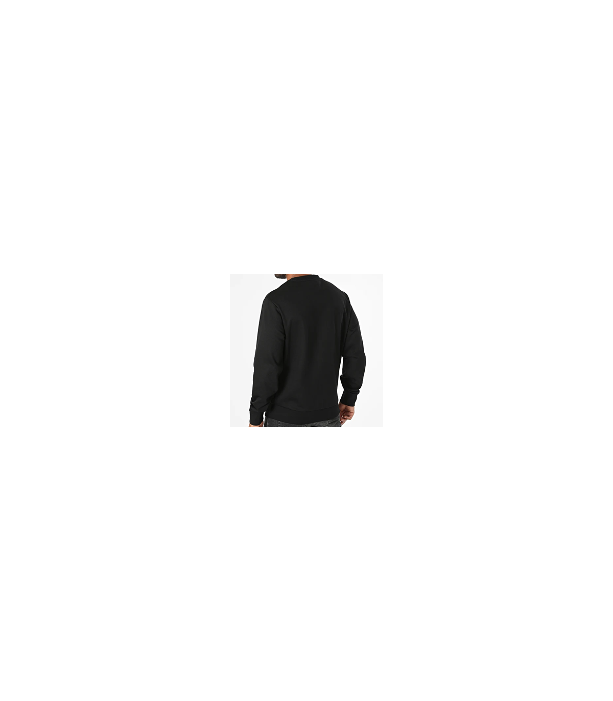 Sweat col rond boss black 001black