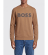 Sweat col rond boss black 260mediumbeige