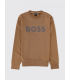 Sweat col rond boss black 260mediumbeige
