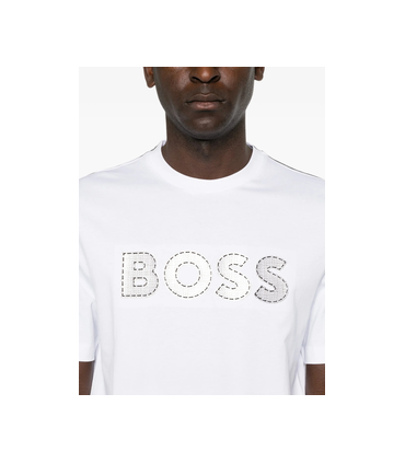 Tee shirt mc boss black 100white