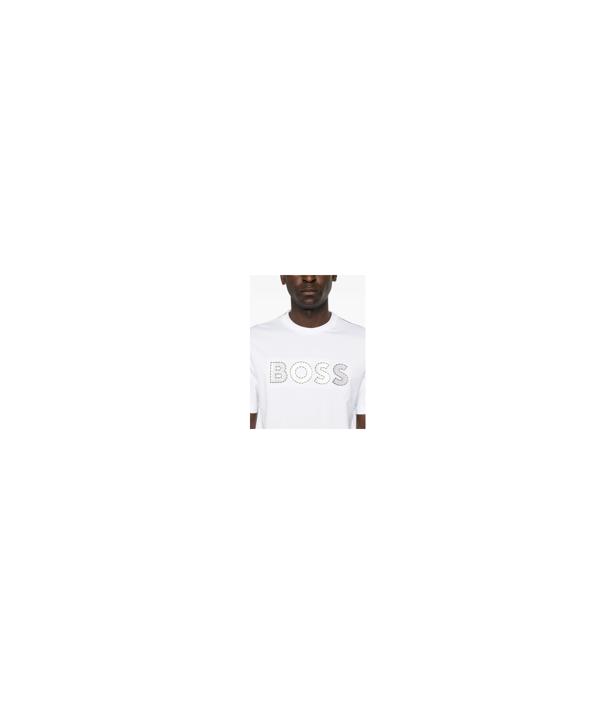 Tee shirt mc boss black 100white