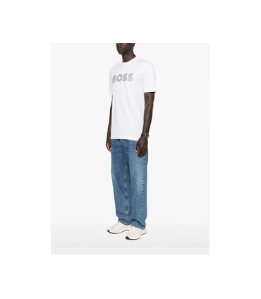 Tee shirt mc boss black 100white
