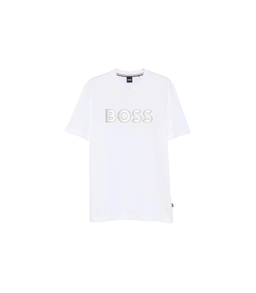 Tee shirt mc boss black 100white