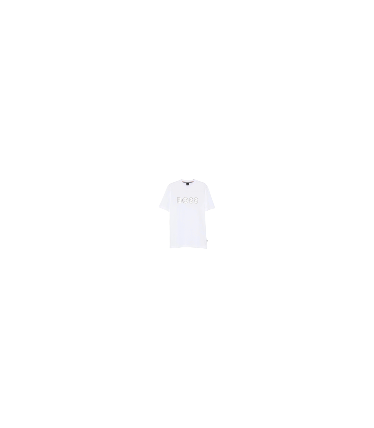 Tee shirt mc boss black 100white