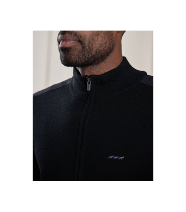 Gilet zippe mise au green 200anoir