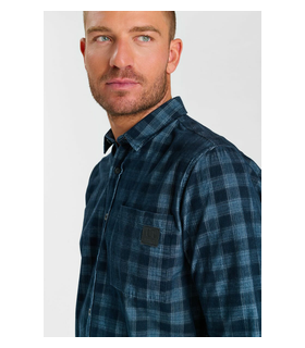 Chemise ml tps cerises 3007bleu