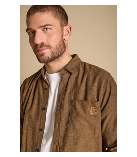 Chemise ml tps cerises 8567tabac