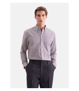 Chemise ml fant seidensticker 48bordeaux