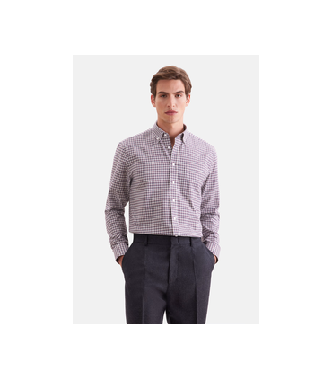Chemise ml fant seidensticker 48bordeaux