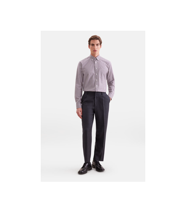 Chemise ml fant seidensticker 48bordeaux