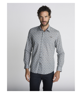 Chemise ml delahaye 477brume