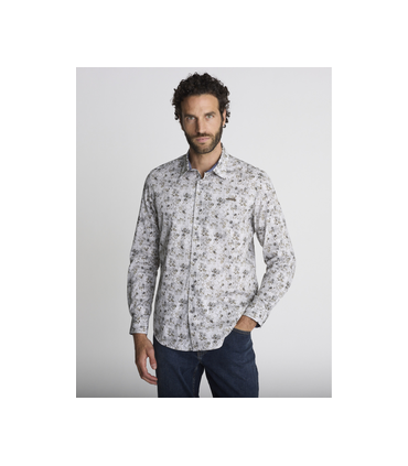 Chemise ml delahaye 185brown