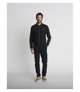 Gilet zippe delahaye 009noir