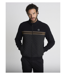 Sweat zippe delahaye 009noir