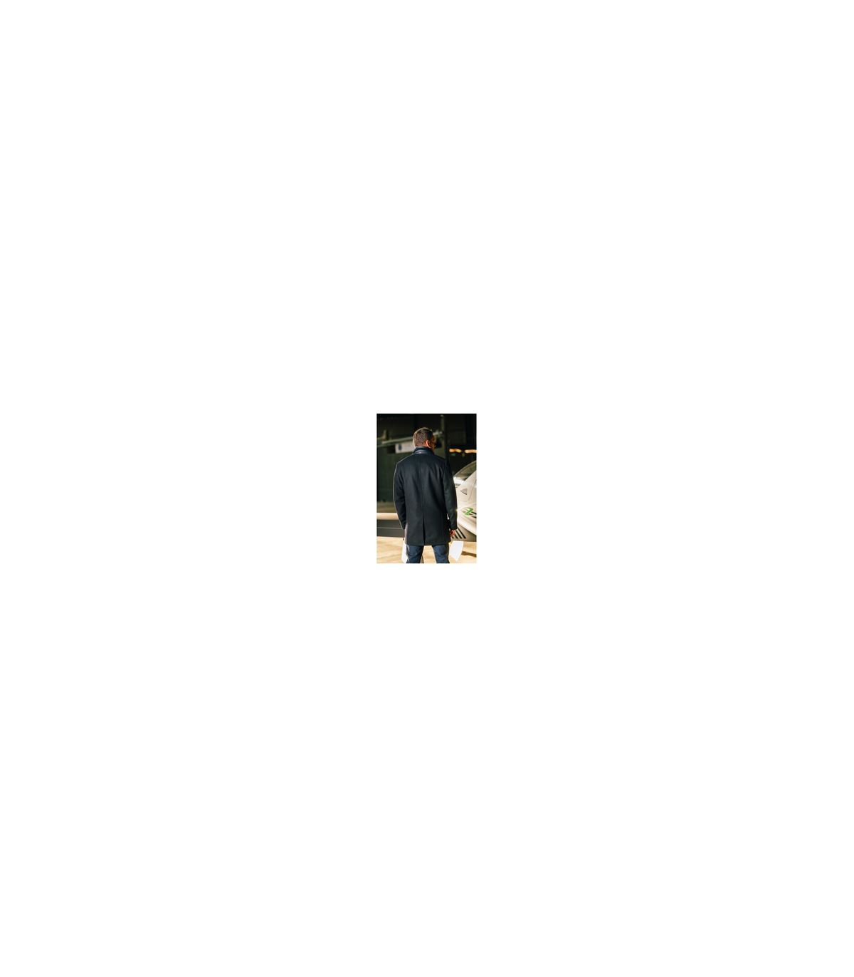 Manteau hafnium c5066marine